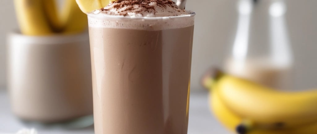 A glass of ice cream with cookies on top