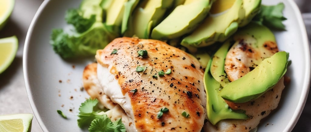 Delicious Baked Chicken & Avocado: A Healthy Dinnertime Delight