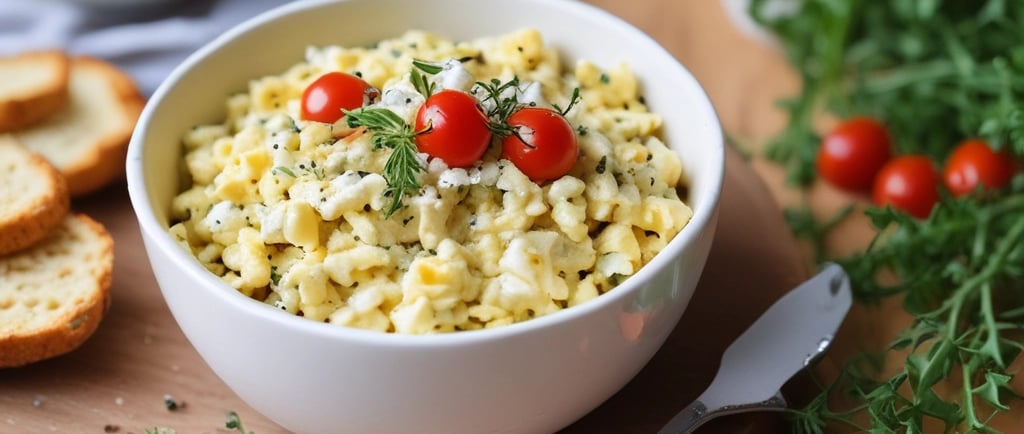 Cottage Cheese Egg Scramble (10 minutes)