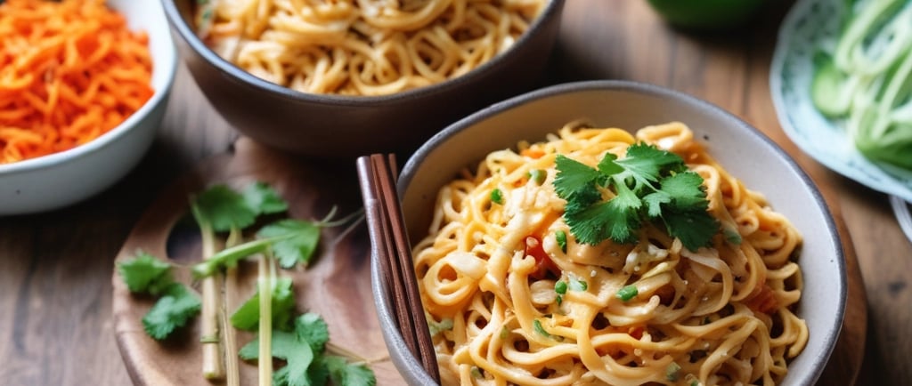 Quick Peanut Noodles (15 minutes)
