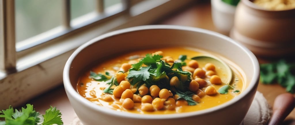 Creamy Chickpea Coconut Curry: A Simple and Delicious Recipe
