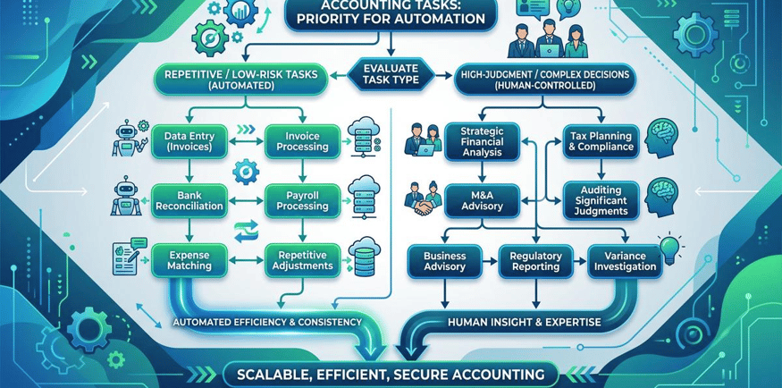 The First Wave: Which Accounting Tasks AI Will Disrupt Before Lunch