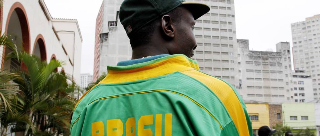 Haitien au Brésil. Fernando Donasci/O Globo