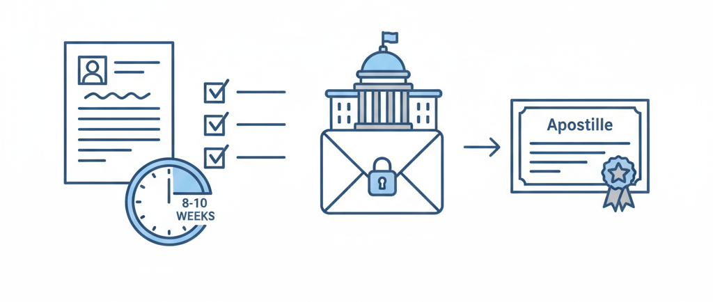 FBI background check apostille timeline and federal requirements
