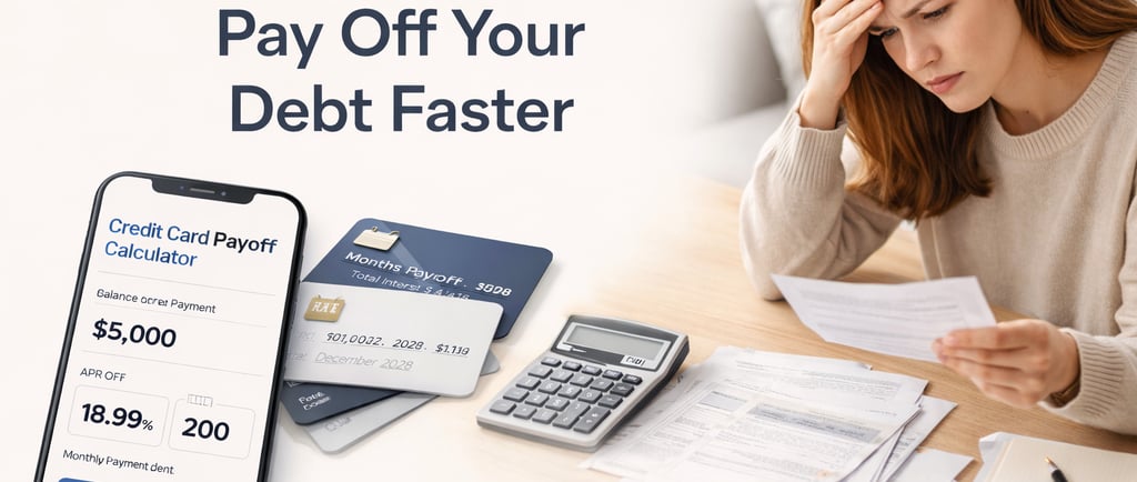 Credit Card Payment Calculator: How to Pay Off Your Debt Faster_cleareveryday.com