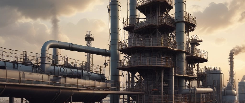 a group of mushrooms growing in a forest