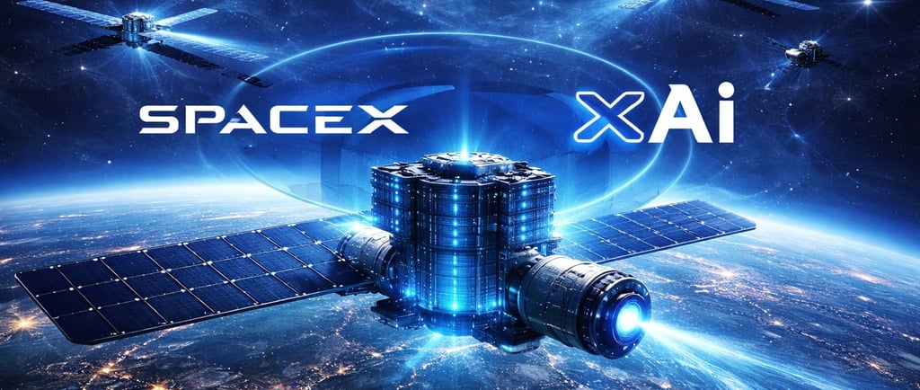 Mega-Fusão de Elon Musk: SpaceX e xAI Apostam em Futuro de Data Centers no Espaço
