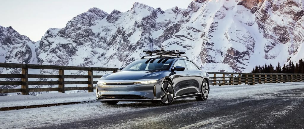 Lucid Air Foto/Divulgação da marca