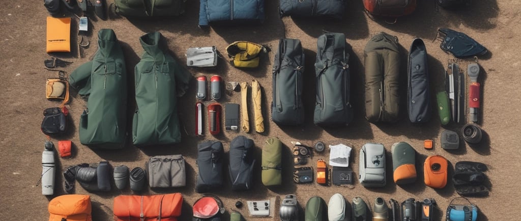 assorted hand tools on gray concrete floor