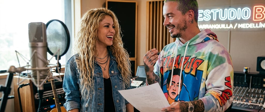 Shakira y J Balvin