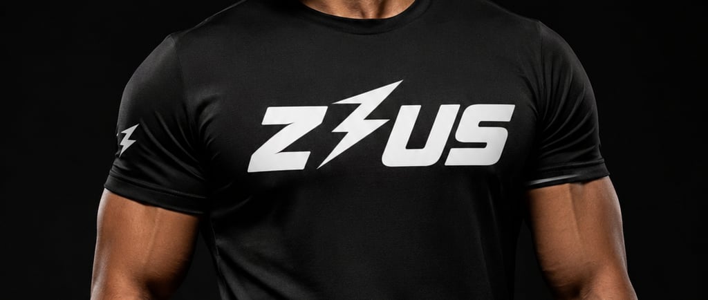 Man training in a breathable gym shirt in NZ, showing lightweight sweat-wicking activewear for everyday workout comfort