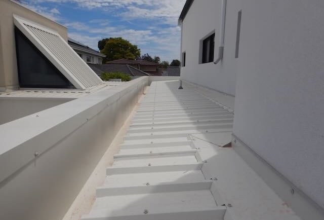 Repairs conducted to sheet metal perth property. 