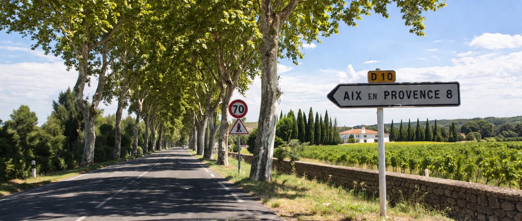 Private tour from Marseille cruise port to Aix-en-Provence with chauffeur driving through Provence l