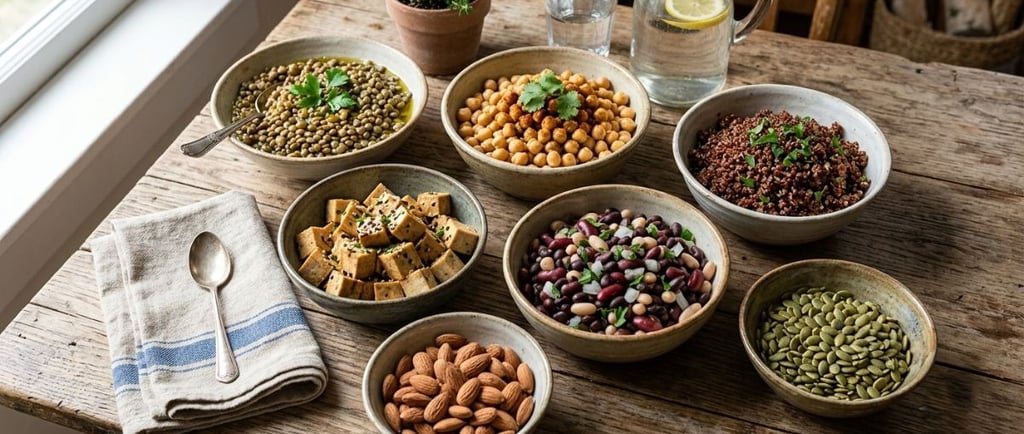 Protein-rich meal supporting muscle recovery after exercise.