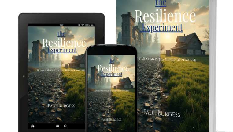 a tablet and a book and cellphone