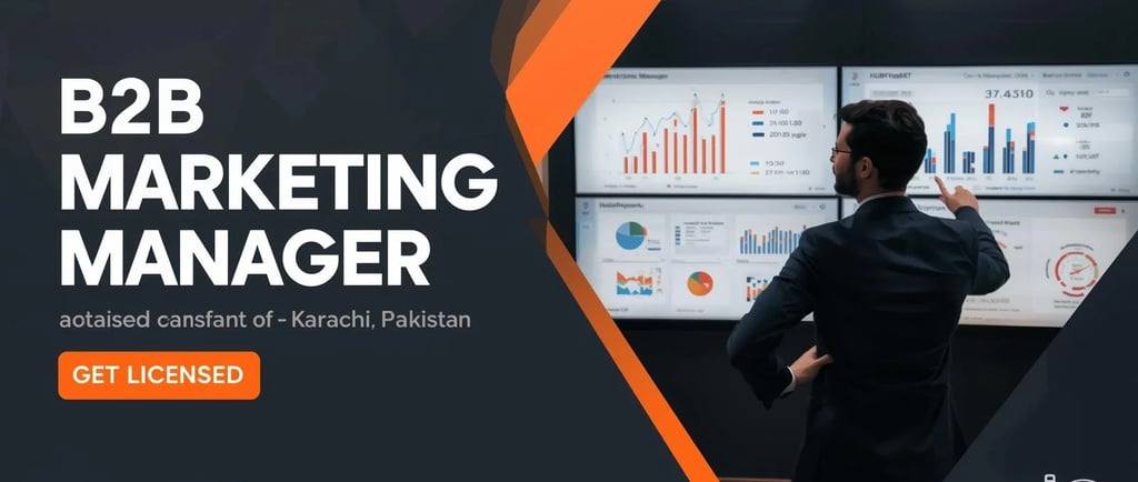 B2B Marketing Manager Jobs Karachi Get Licensed HubSpot SaaS