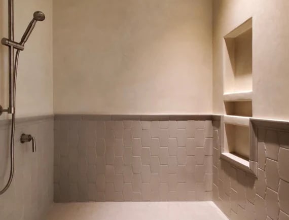 bathroom finish shower