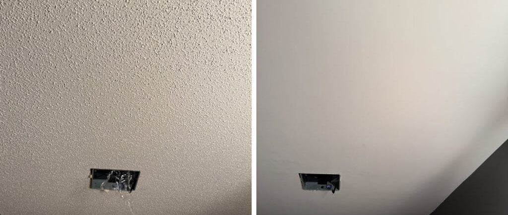 skim coat drywall smooth