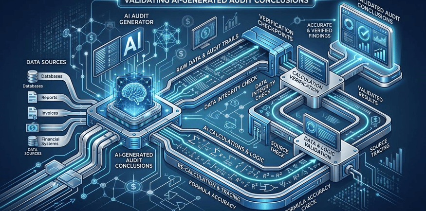 Trust but Verify: Building Rigorous Validation Frameworks for AI-Generated Audit Conclusions