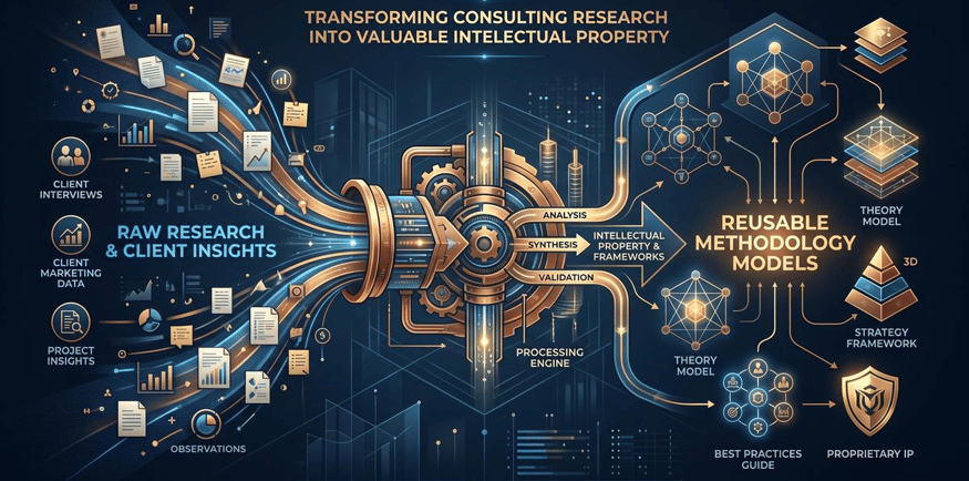From Billable Hours to Scalable Assets: Transforming Consulting Research Into Intellectual Property