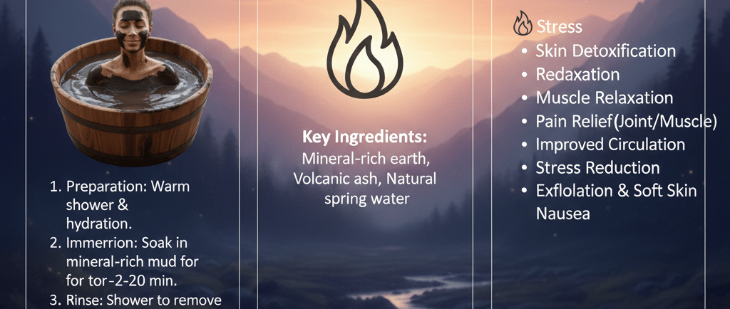 What is mud bath procedure and benefits