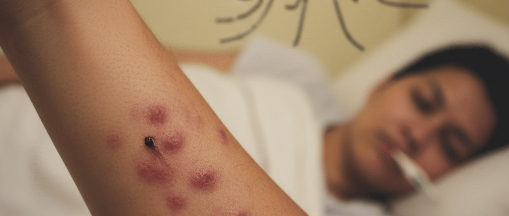 Copyright free image about Symptoms of malaria mosquito