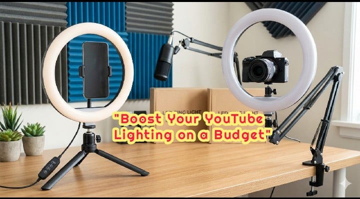 Best Budget Ring Lights for Filming Videos for YouTube