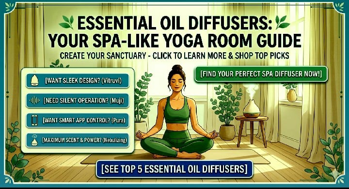 Best Essential Oil Diffusers for Creating a Spa-Like Yoga Room