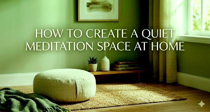 How to Create a Quiet Meditation Space at Home