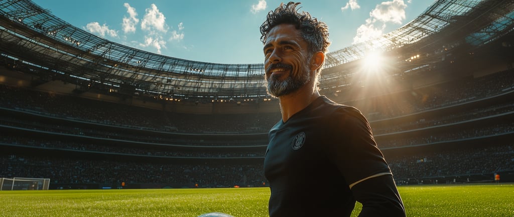 World Cup soccer players celebrating while building personal brands through visibility and trust