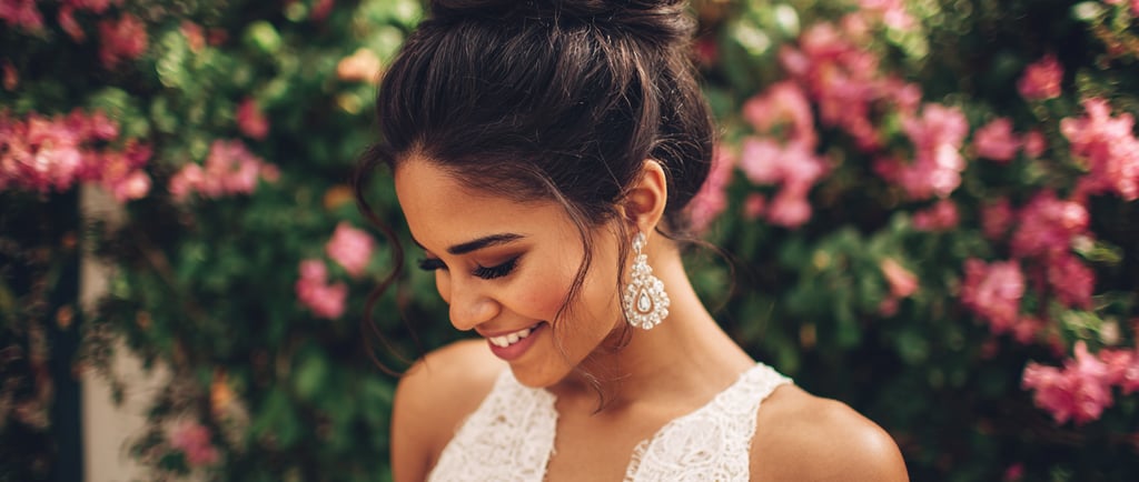 Bride with Bun hairstyle