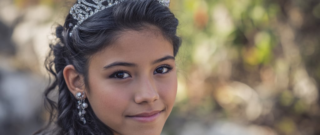 Quinceaera hairstyle