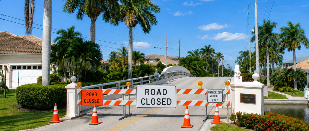 closed bridge