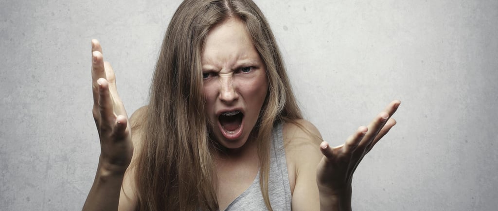 angry mom in mom rage