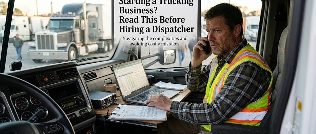 hiring a dispatcher for new trucking business