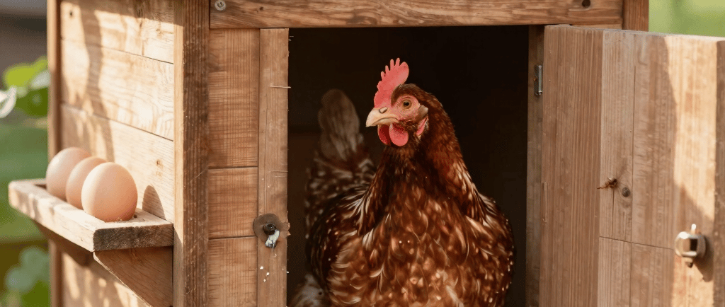 flock of chickens