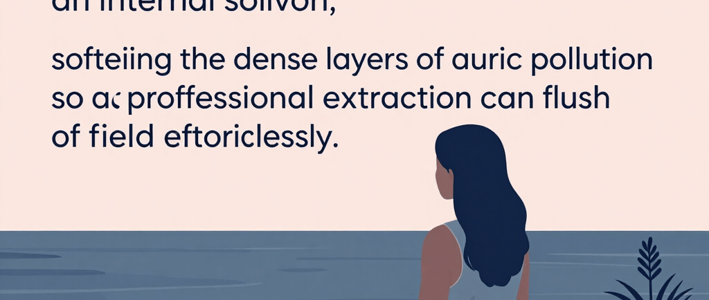 Illustration of a woman in a receptive state reading by the sea with text about emotional preparation.