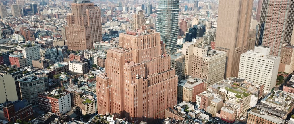 Prédio 60 Hudson Street, hub da internet em Nova York