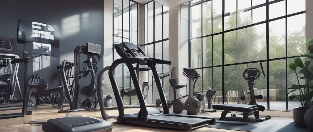 Schulz & Partner mehrere Cardiogeräte im Fitnessstidio