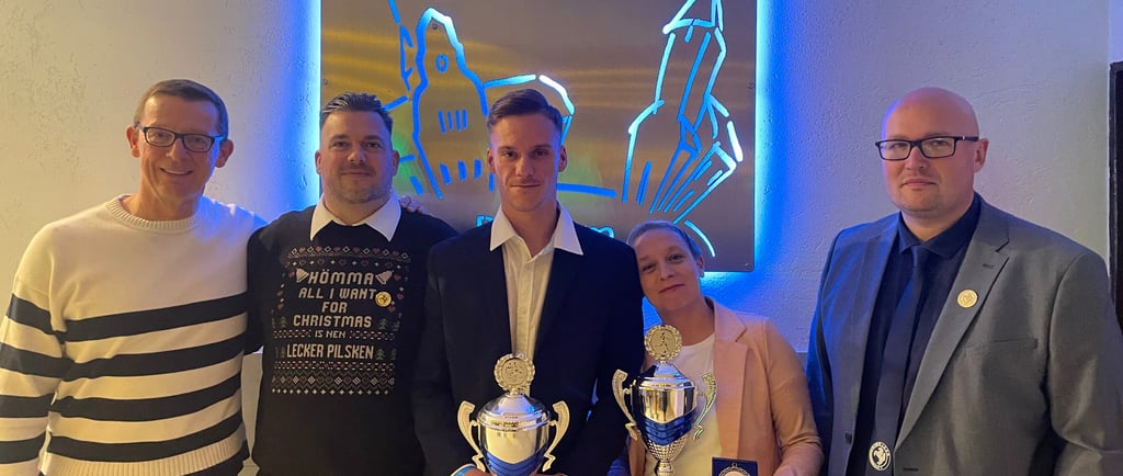 von links: Ralf Leyking, Thorsten Müller, Angelo Dustin Müller, Kathrin Hildebrand, Olaf Hildebrand