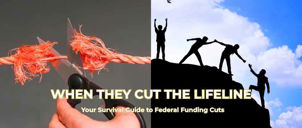 Community support during federal funding cuts