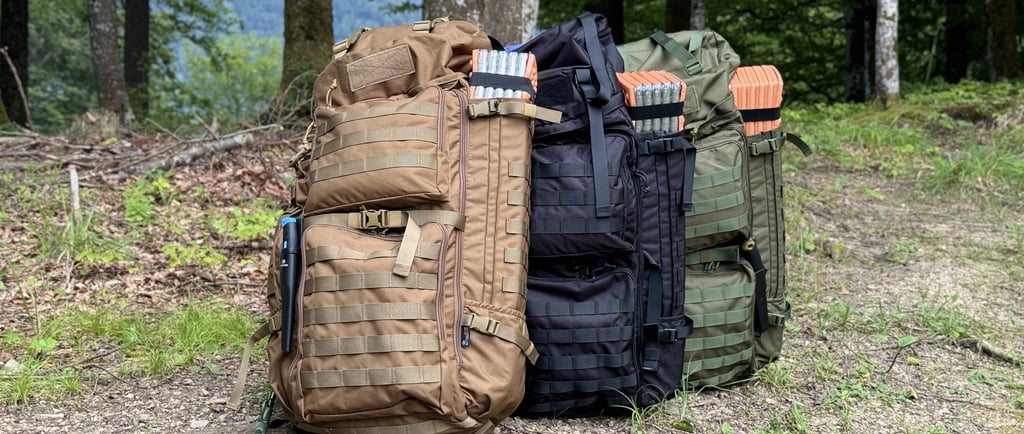 Notfallrucksack Kategorie Hauptrucksack 3 Farben - image