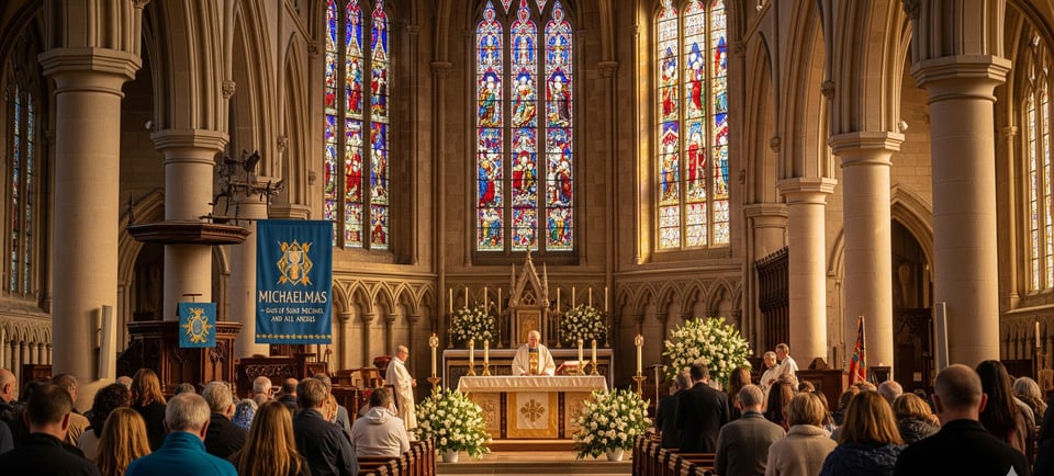 church gathering for michaelmas