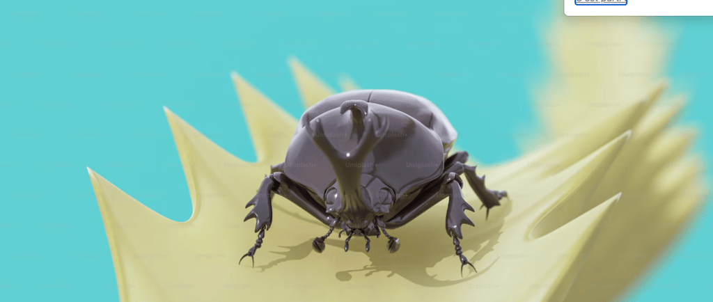 Image animée d'insecte