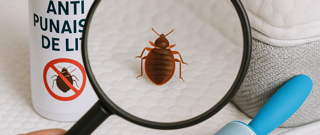 Insecticide et détection de punaise de lit