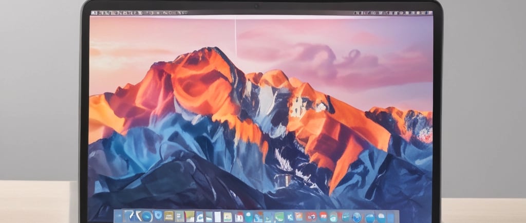 a macbook air box sitting on top of a table