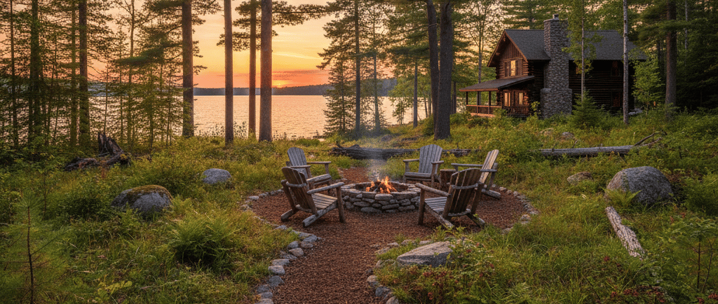 Lake-Home Landscaping Northwoods