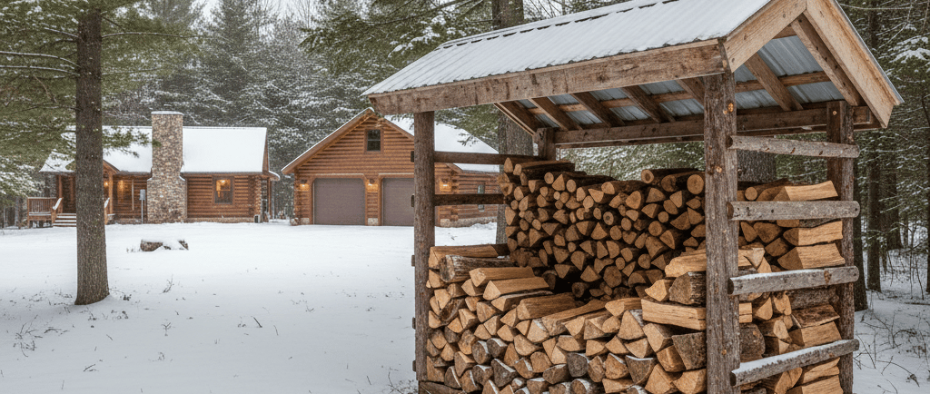 Northern Wisconsin firewood tips
