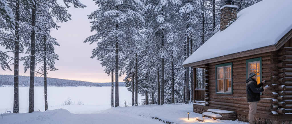 Wisconsin cabin winter tips