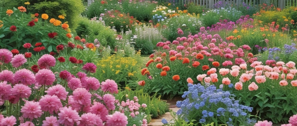 grow more flowers in an abundant flower garden